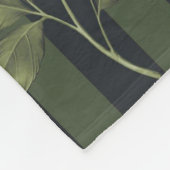 美的フローラ フリースブランケット (角)