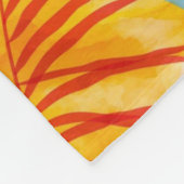 美的フローラ フリースブランケット (角)