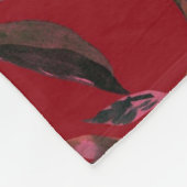 美的フローラ フリースブランケット (角)