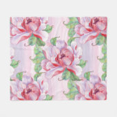 美的フローラ フリースブランケット (正面(横))