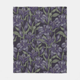 美的フローラ フリースブランケット