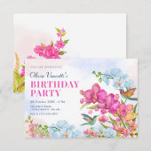 美的フローラ 招待状 (正面/裏面)