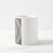 美的マンダラデザインのコーヒーマグ コーヒーマグカップ (中央)