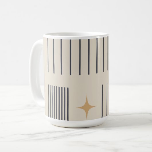 美的ミニマルデザイン コーヒーマグカップ (正面左)