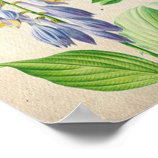 美的ミニマルフローラ感動的引用文 ポスター (角)