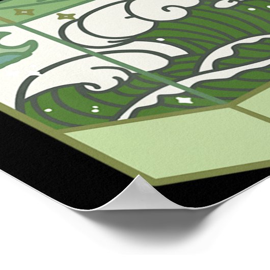 美的ミルクボックスのアートワークかわいいかわいいオタクアニメ ポスター (角)