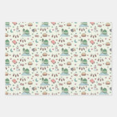 美的ムスリムカラフルラマダンとイード ラッピングペーパーシート (正面3)