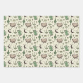 美的ムスリムカラフルラマダンとイード ラッピングペーパーシート (正面2)