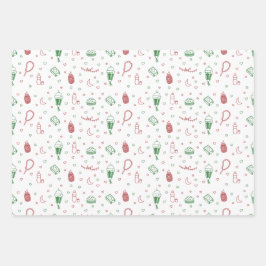 美的ムスリムカラフルラマダンとイード ラッピングペーパーシート