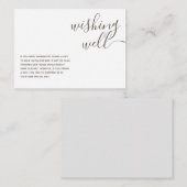 美的モダンなクラシック金ゴールドが良く望ま結婚れる エンクロージャーカード (正面/裏面)