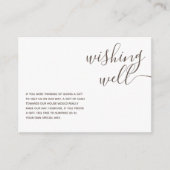 美的モダンなクラシック金ゴールドが良く望ま結婚れる エンクロージャーカード (正面)