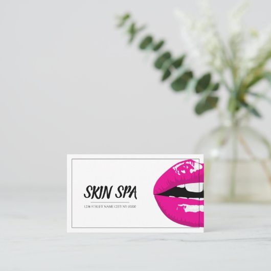 美的モダンナース、医師、美容外科 名刺 (スタンド正面)