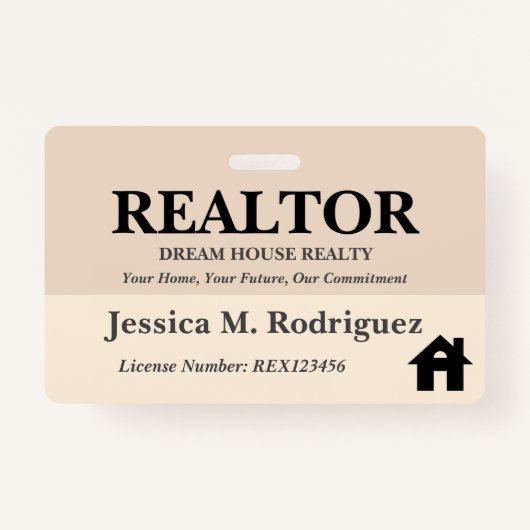 美的モダン不動産仲介業者実在不動産名 バッジ (正面)