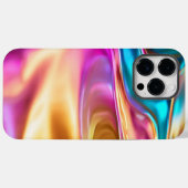 美的モダン抽象芸術背景 Case-Mate iPhoneケース (裏面 (横))