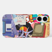 美的レトロクールヴィンテージY2 K/90 Case-Mate iPhoneケース (裏面 (横))