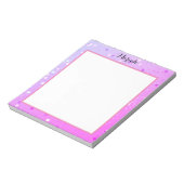 美的一時ピンクデザイン ノートパッド (回転)