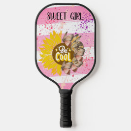 美的一時ピンクデザイン ピックルボールラケット