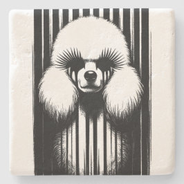 美的不気味なプーグランジドル ストーンコースター