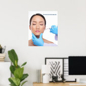 美的医師によるボトックスとフィラー注射 ポスター (ホームオフィス)