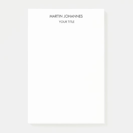 美的平野プロフェッショナル白モダン ポストイット (正面)