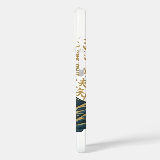 美的日本の海波iphoneカバー Case-Mate iPhoneケース (裏面 / 左)