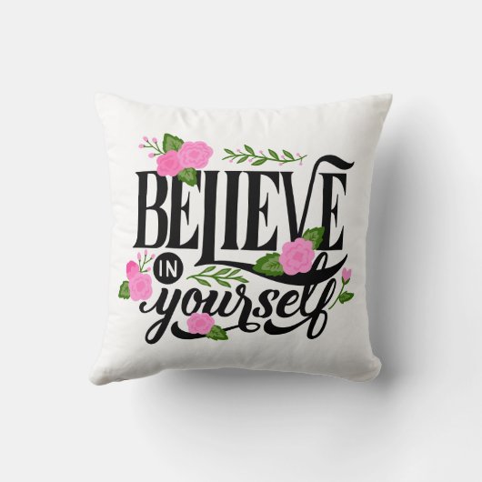 美的枕表前向き現引用文 クッション (裏面)