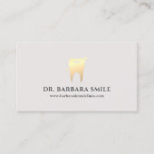 美的歯科医クリーンミニマルデンタルアポイントメント 名刺 (正面)