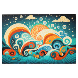 美的海波 メタルプリント