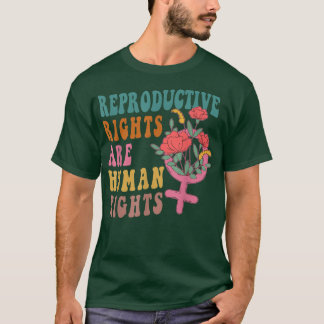 美的生殖権は人権Femである Tシャツ