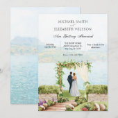 美的自然結婚カップル 招待状 (正面/裏面)