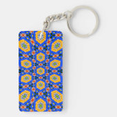 美的花柄 キーホルダー (裏面)