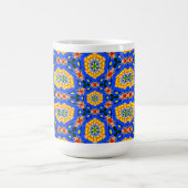 美的花柄 コーヒーマグカップ (中央)
