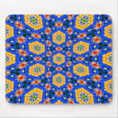 美的花柄 マウスパッド (正面)