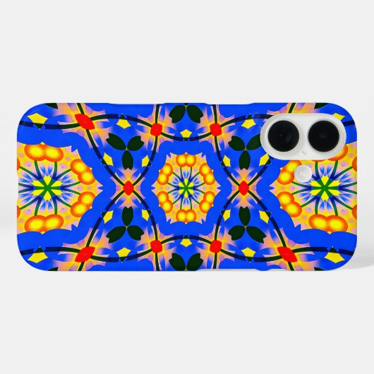 美的花柄 Case-Mate iPhoneケース (裏面 (横))