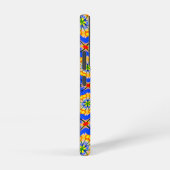 美的花柄 SAMSUNG GALAXYケース (右側面)