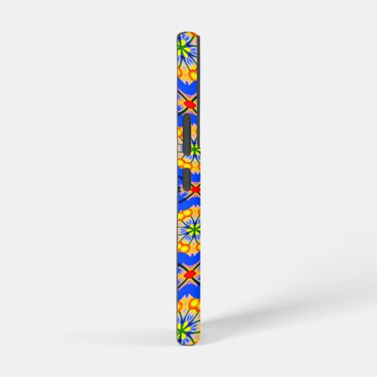 美的花柄 SAMSUNG GALAXYケース (右側面)