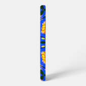 美的花柄 SAMSUNG GALAXYケース (左側面)