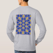 美的花柄 Tシャツ (裏面)