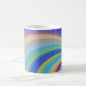 美的配カラフル置パターンコーヒーマグ コーヒーマグカップ (中央)