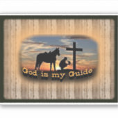 美祈しいカウボーイとクロス シール (正面)