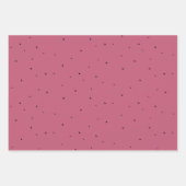 「美祢美祢」かわいい熱狂するこうもりラブ ラッピングペーパーシート (正面3)