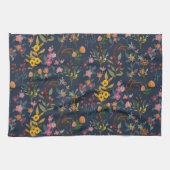 美素晴らししいカラフルの花» キッチンタオル (横)