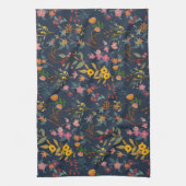 美素晴らししいカラフルの花» キッチンタオル (縦)