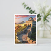 美素晴らししい中国 ポストカード (スタンド正面)