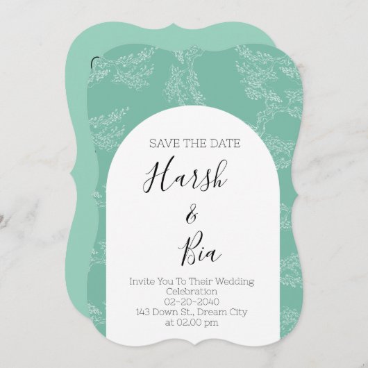 美結婚しいカード (正面/裏面)