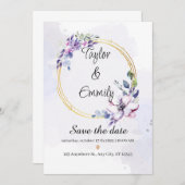 美結婚しい 招待状 (正面/裏面)