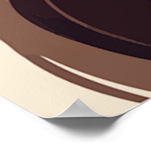 美絵を描先住民アメリカ人女性 ポスター (角)