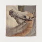 美絵画しい馬 タペストリー (正面(横))