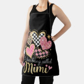 美美おばあちゃん母の日と呼ばれるのが大好き エプロン (インサイチュ)