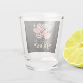 美美おばあちゃん母の日と呼ばれるのが大好き ショットグラス (裏面)
